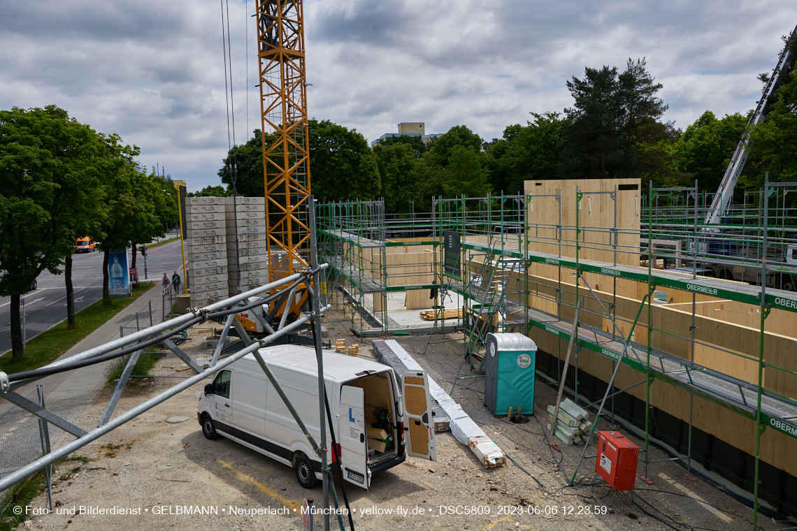 06.06.2023 - Neue Wände für das Haus für Kinder in Neuperlach in München